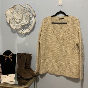 Zara beautiful knit sweater, multicoloured size medium